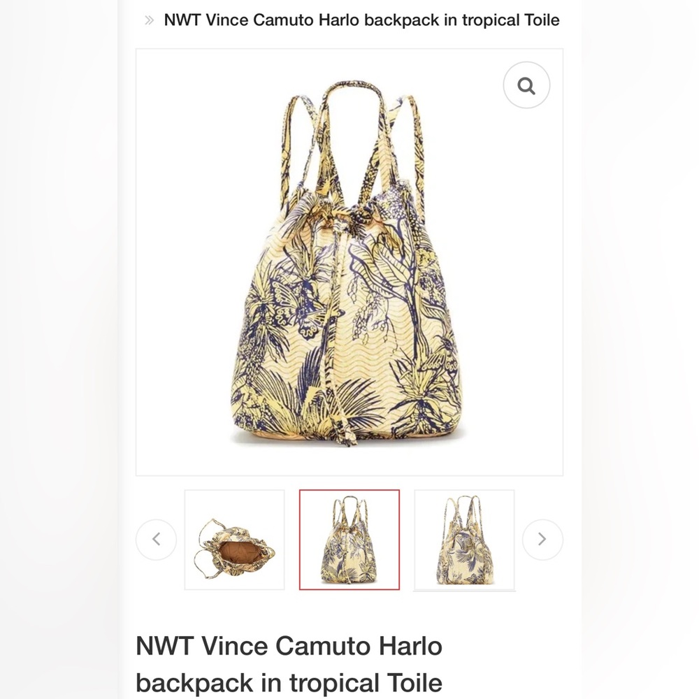 Floral Print Women's Bag - Picture 2 of 7